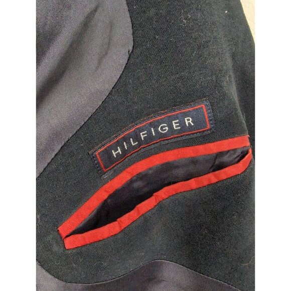 Tommy Hilfiger Moleskin Jacket Blazer Sport Coat Mens 40 Long Blue 3 Button - Picture 6 of 12
